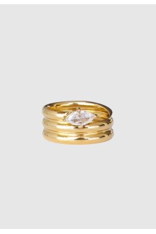 Trinity Glow Ring