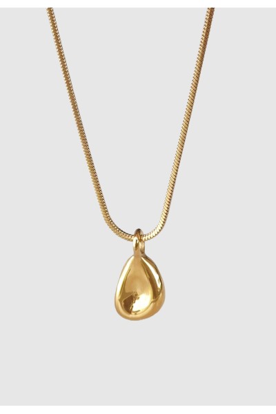Molten Drop Pendant Necklace