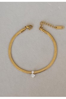 Gilded Serpentine Chain Bracelet