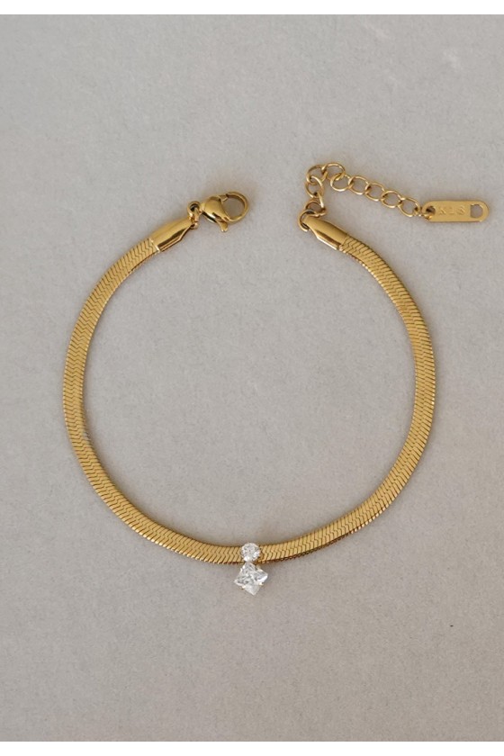 Gilded Serpentine Chain Bracelet