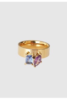 Toi et Moi Twin Gem Ring