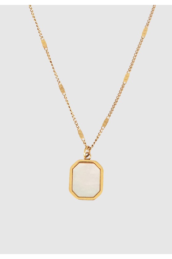 Aura Octagon Necklace
