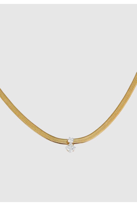 Gilded Serpentine Chain Necklace