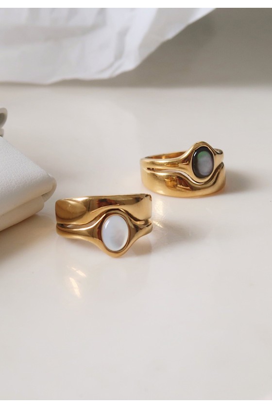 Eterna Mother-of-Pearl Rings