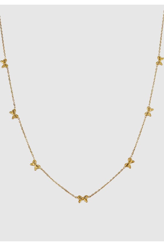 Dainty Bow Necklace