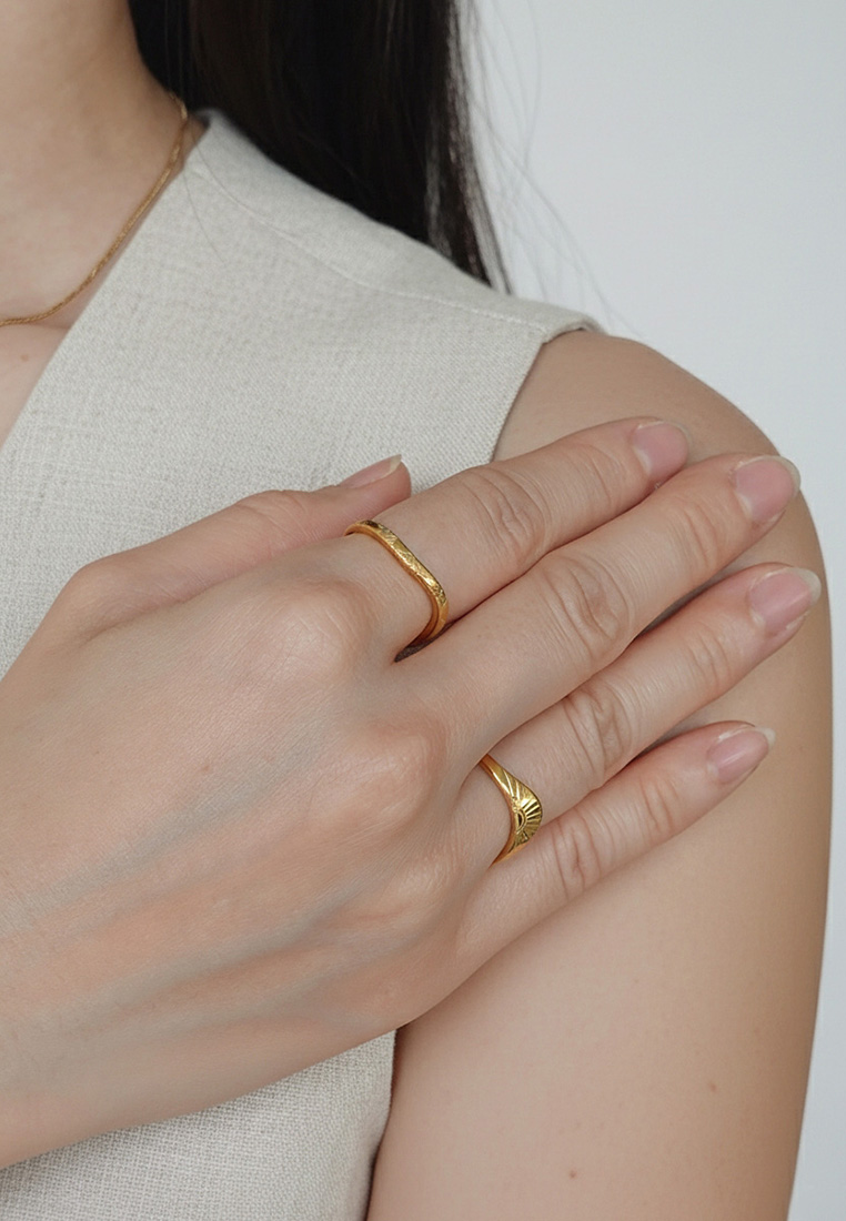 Set of 2 Sunrise Ring Set Set of 2 Sunrise Ring Set