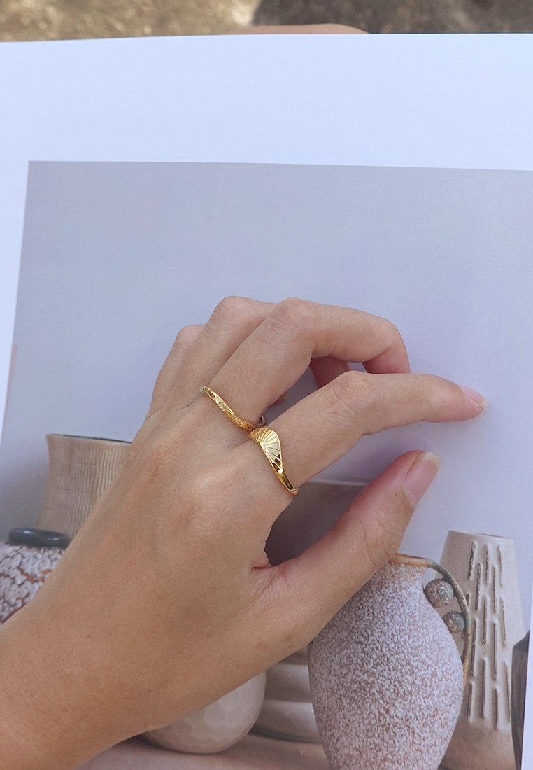 Set of 2 Sunrise Ring Set Set of 2 Sunrise Ring Set