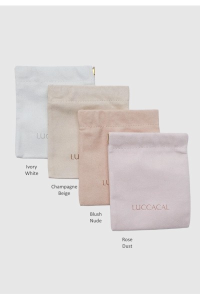 Suede Magnetic Jewelry Pouch