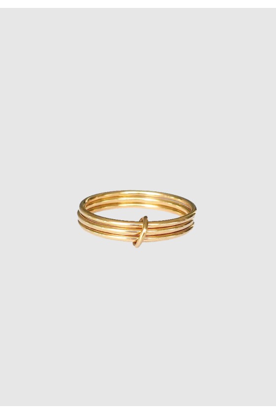 Trine Interlocking Ring