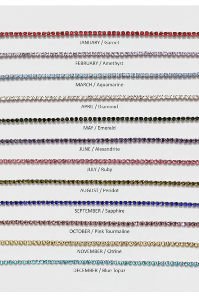 Birthstone Tennis Bracelet