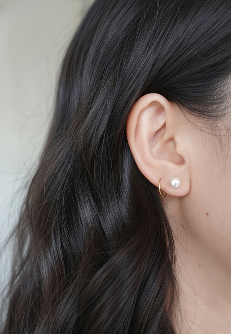 Pearl Whisper Spiral Earrings Pearl Whisper Spiral Earrings