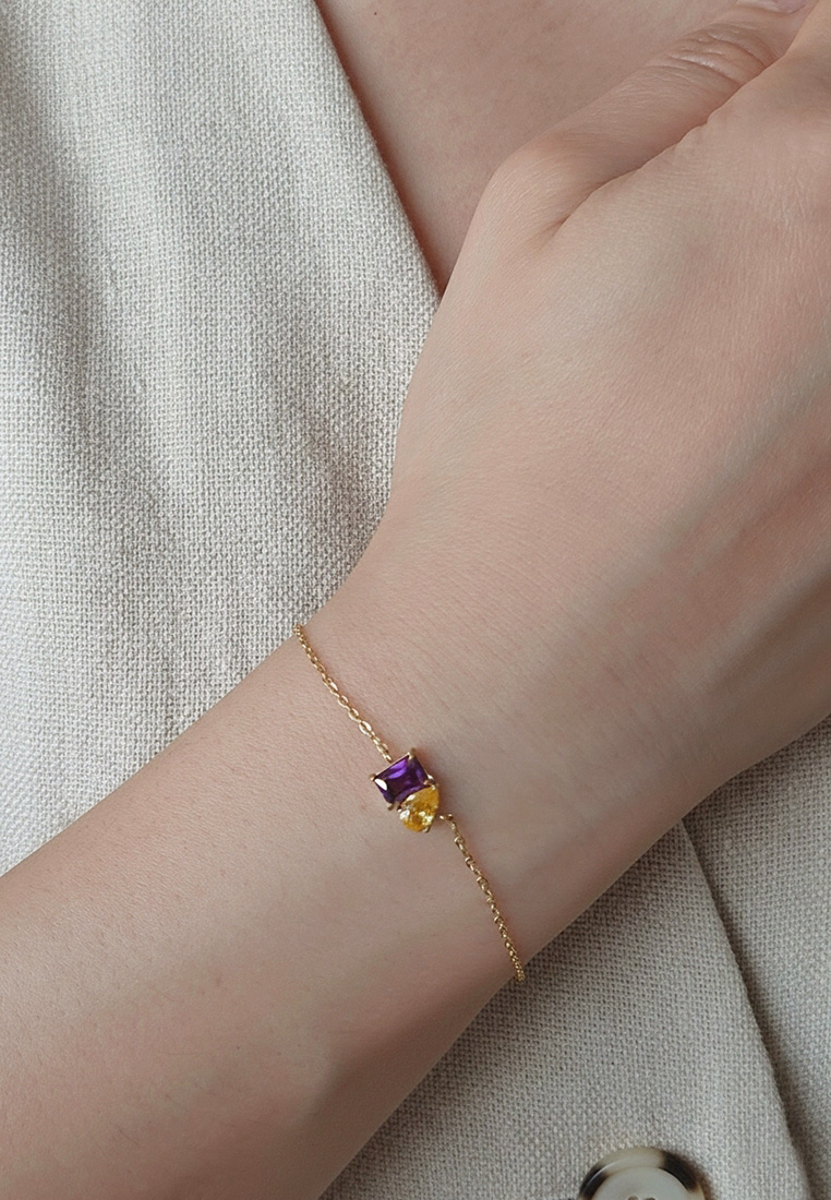 Toi et Moi Birthstone Bracelet Toi et Moi Birthstone Bracelet