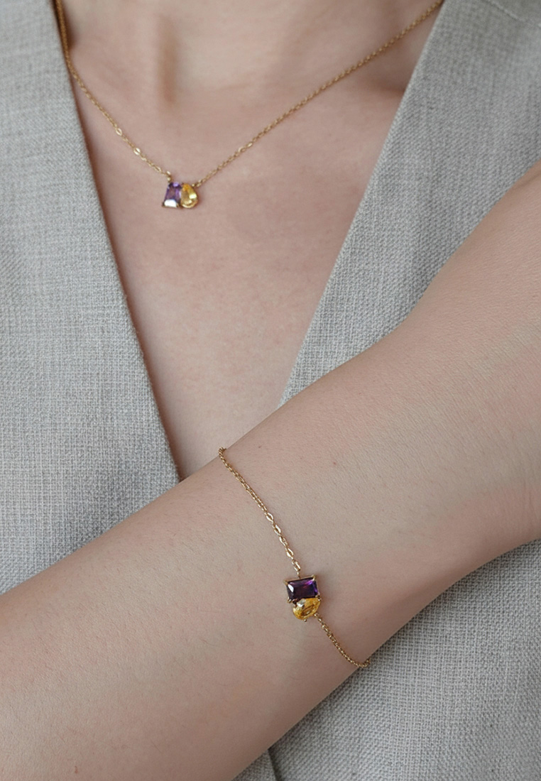 Toi et Moi Birthstone Bracelet Toi et Moi Birthstone Bracelet