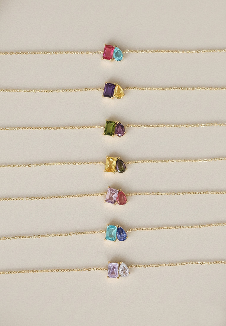 Toi et Moi Birthstone Bracelet Toi et Moi Birthstone Bracelet