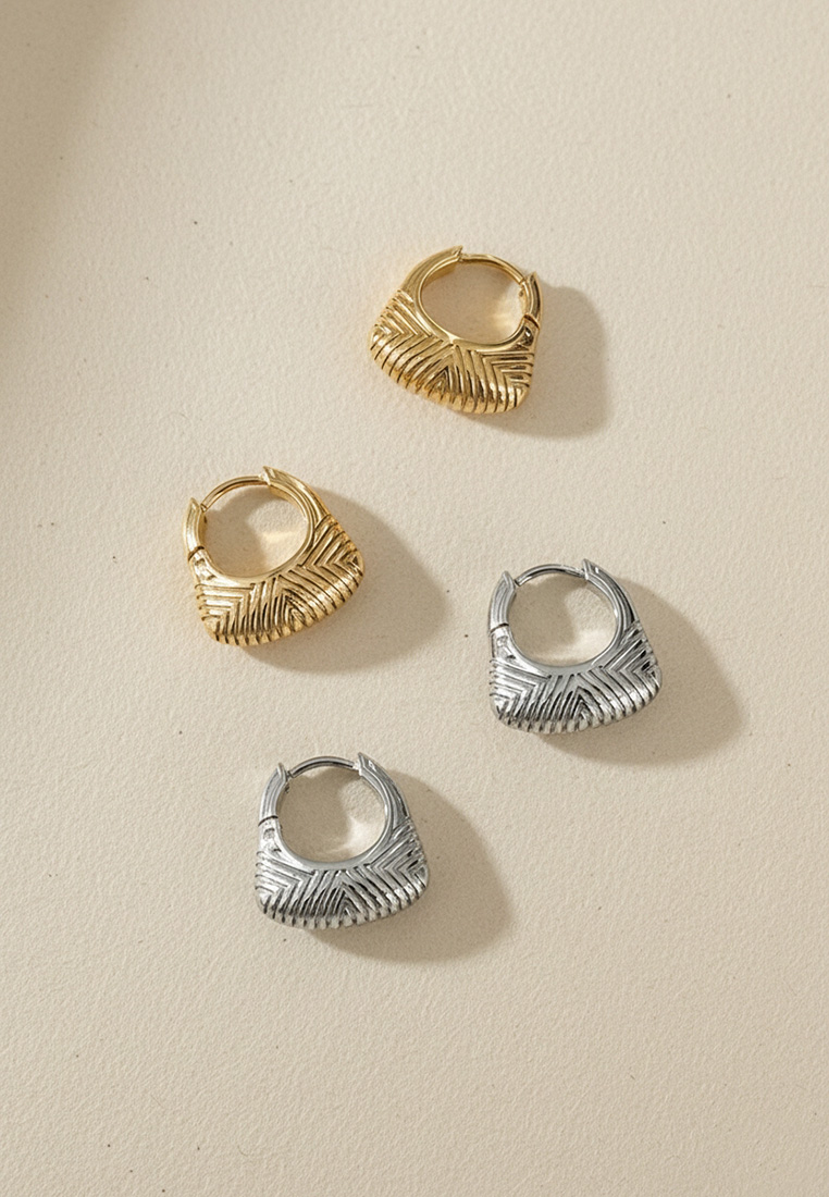 Aztec Hoop Earrings Aztec Hoop Earrings