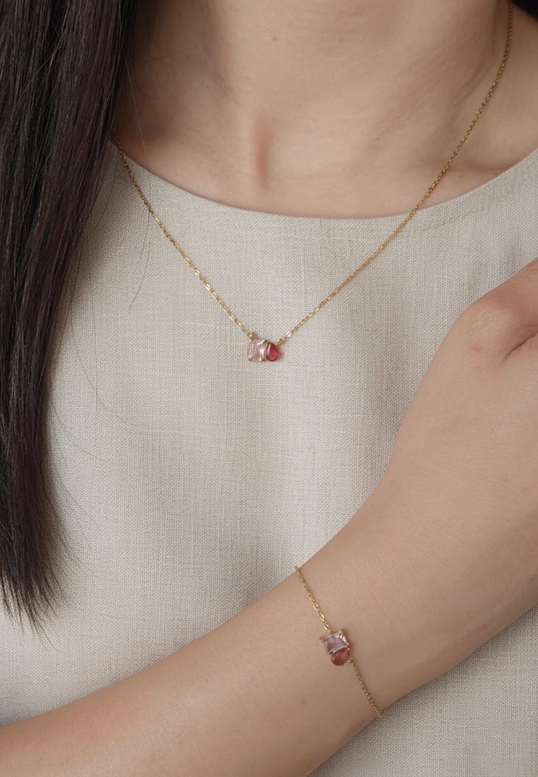 Toi et Moi Birthstone Necklace Toi et Moi Birthstone Necklace