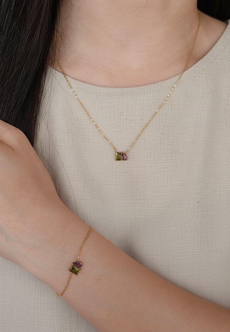 Toi et Moi Birthstone Necklace Toi et Moi Birthstone Necklace