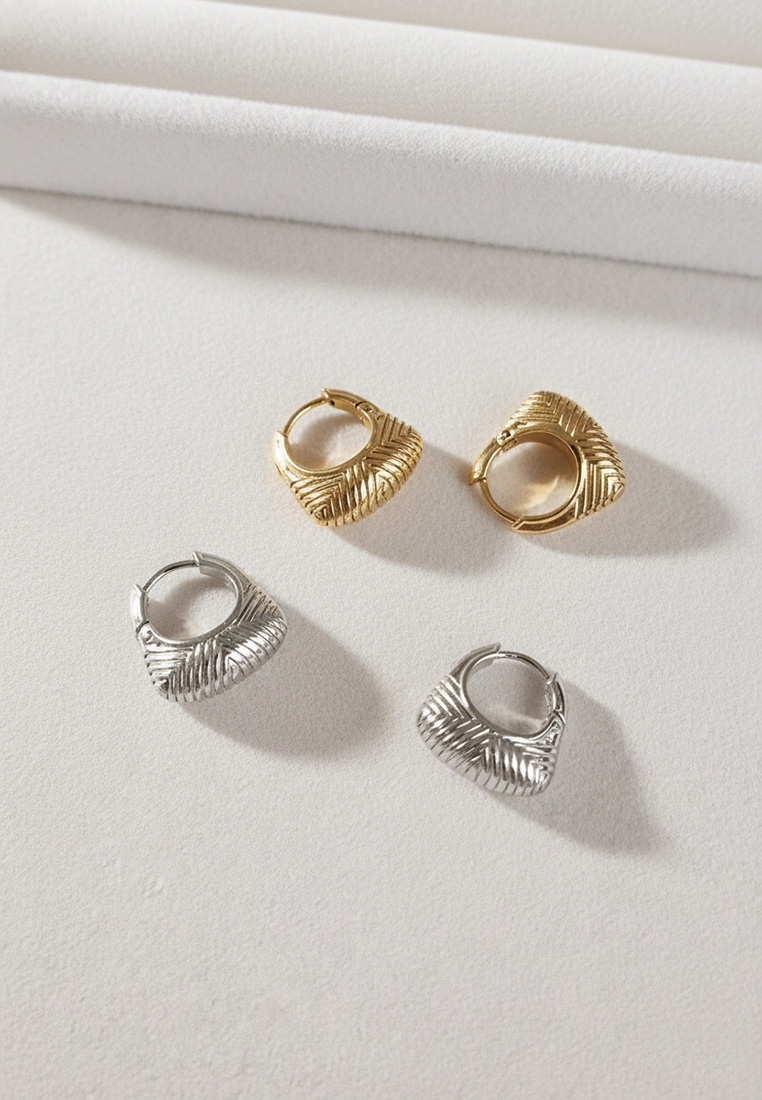 Aztec Hoop Earrings Aztec Hoop Earrings