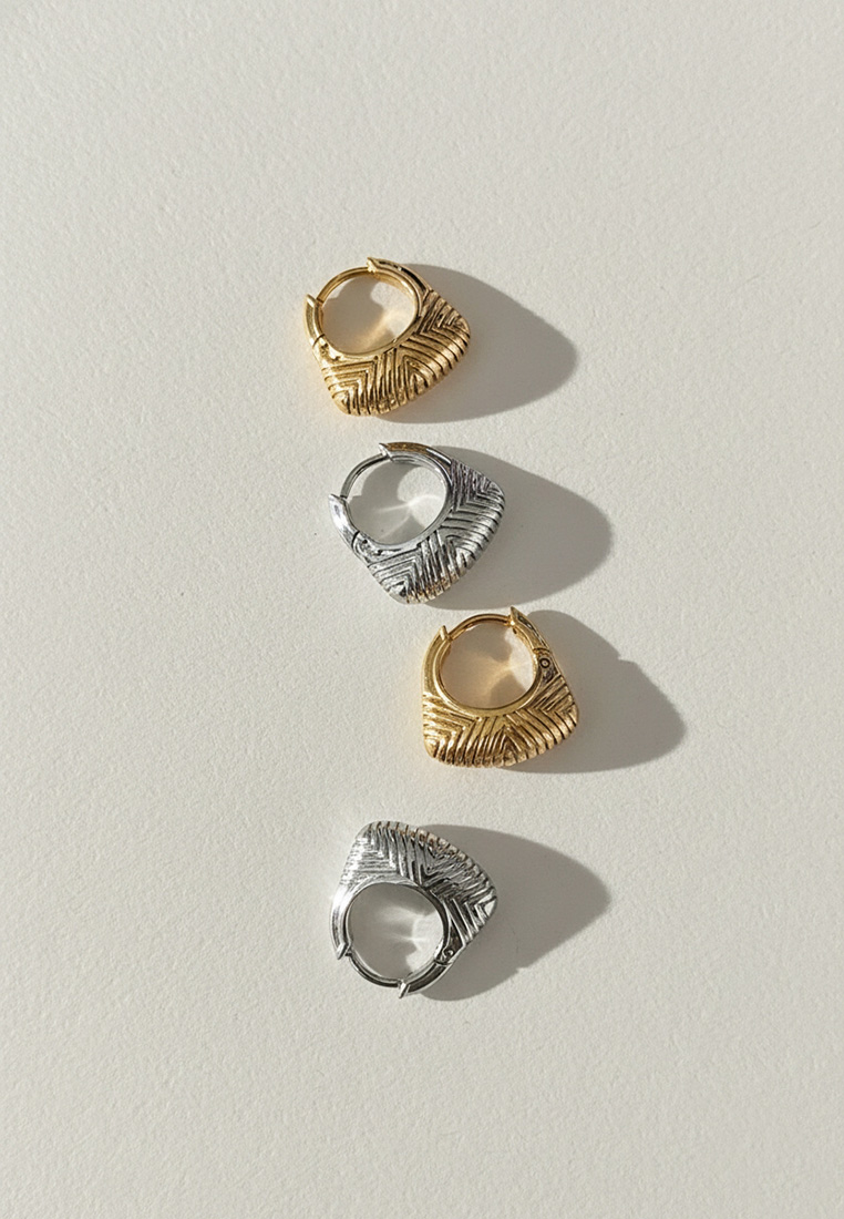 Aztec Hoop Earrings Aztec Hoop Earrings