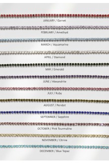 Birthstone Tennis Bracelet