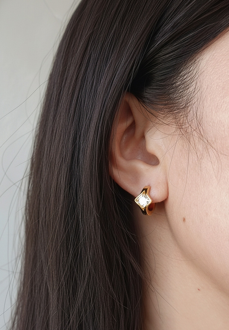 Prism Huggie Earrings Prism Huggie Earrings