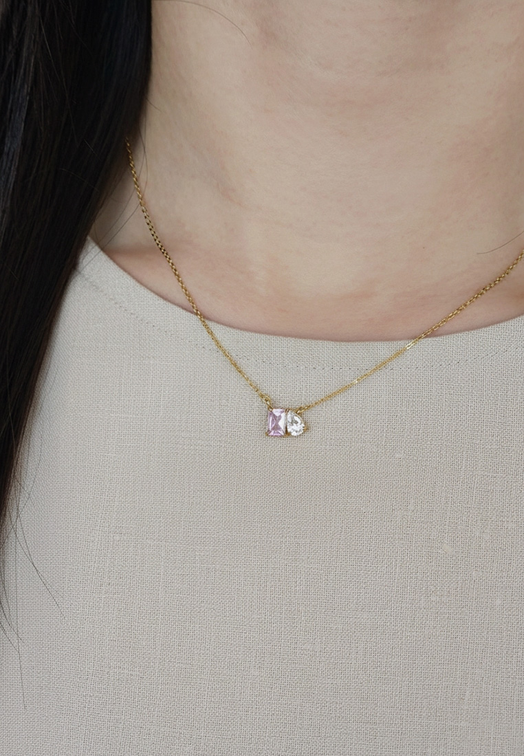 Toi et Moi Birthstone Necklace Toi et Moi Birthstone Necklace