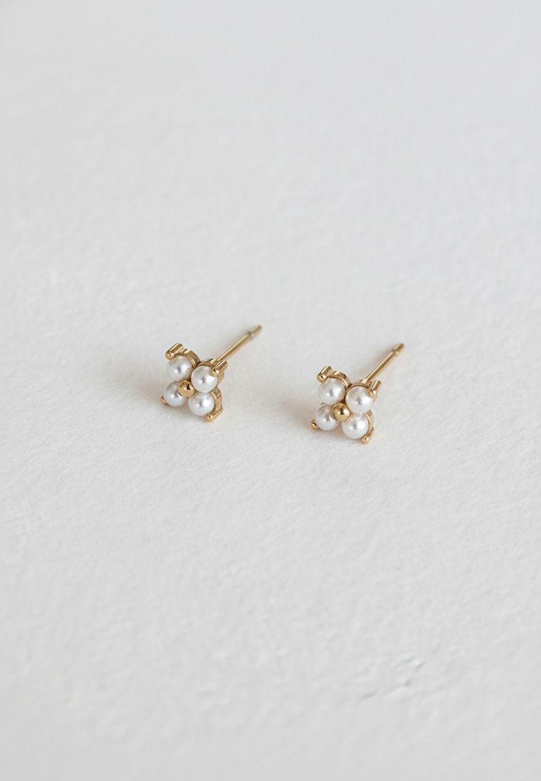 Fleur Mini Stud Earrings Fleur Mini Stud Earrings