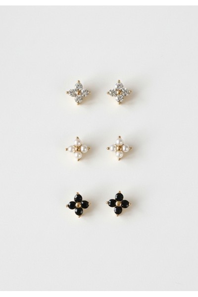 Fleur Mini Stud Earrings