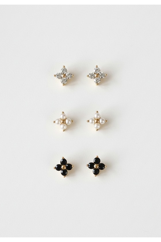 Fleur Mini Stud Earrings