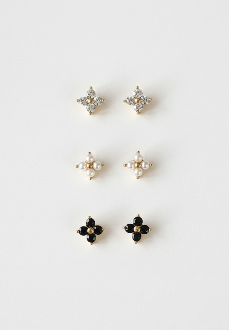 Fleur Mini Stud Earrings Fleur Mini Stud Earrings