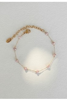 Blush Serenity Pearl Bracelet