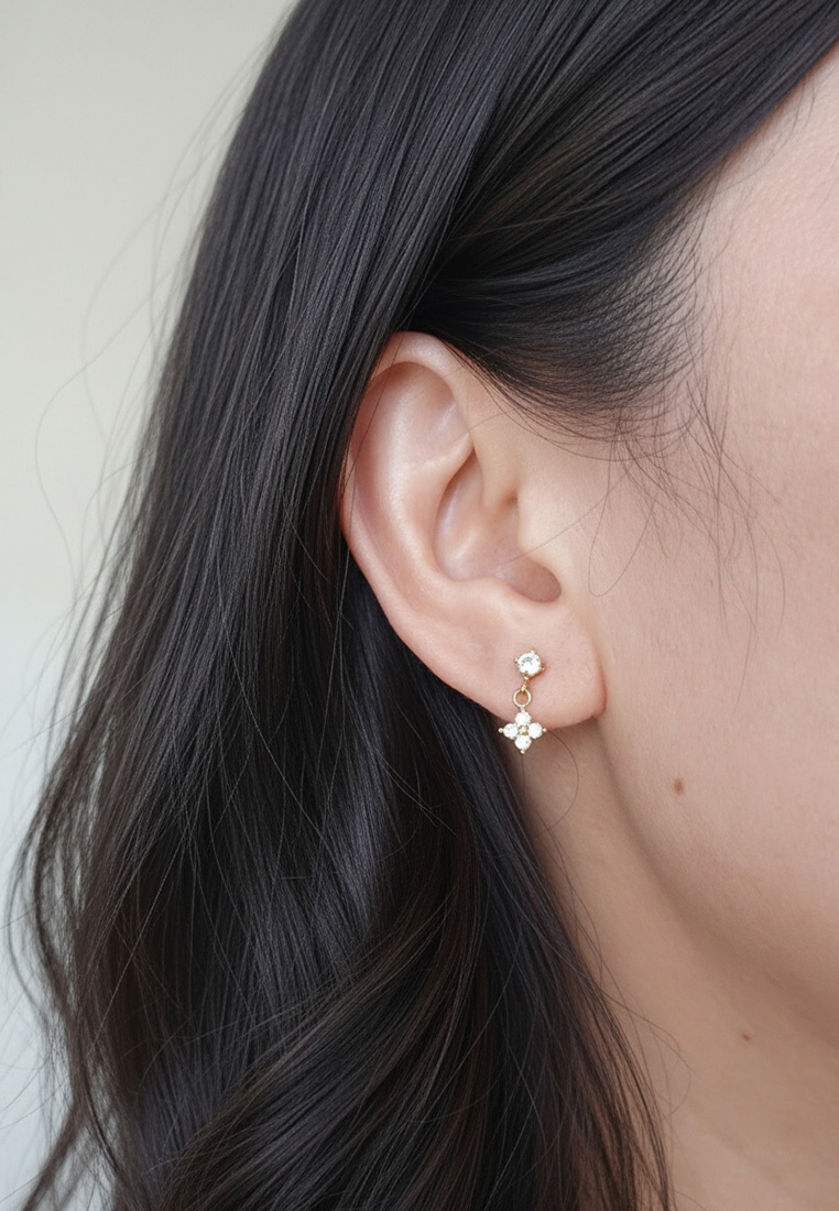 Fleur Dangle Earrings Fleur Dangle Earrings