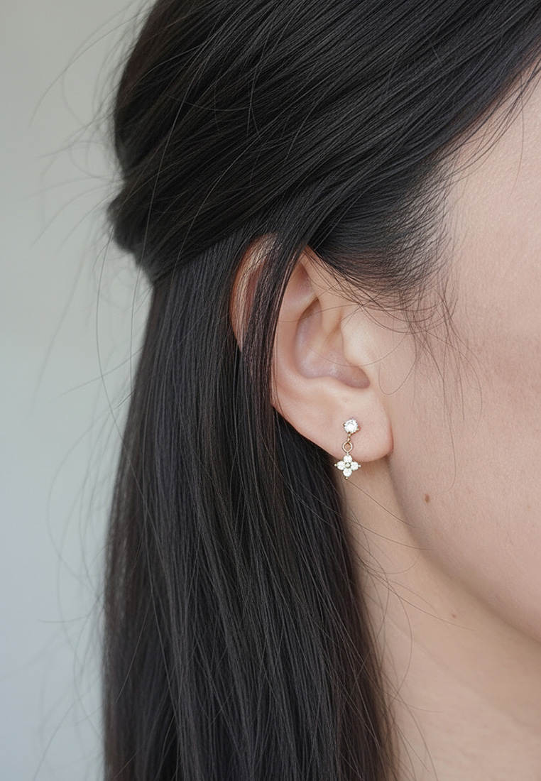 Fleur Dangle Earrings Fleur Dangle Earrings