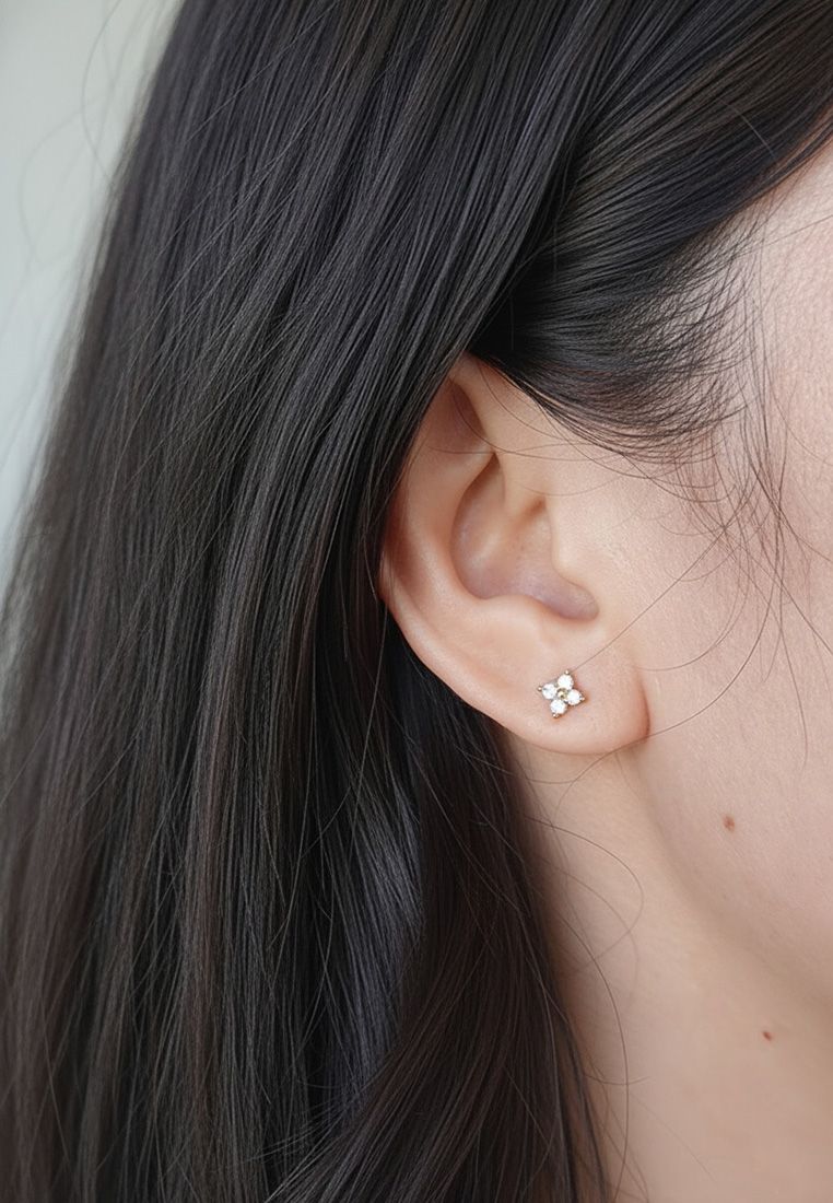 Fleur Mini Stud Earrings Fleur Mini Stud Earrings