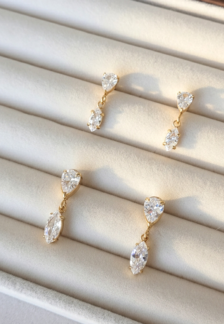 Lustre Drop Earrings Lustre Drop Earrings