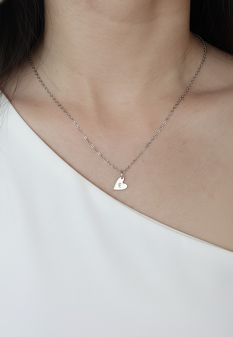 Yours Truly Initial Heart Necklace Yours Truly Initial Heart Necklace