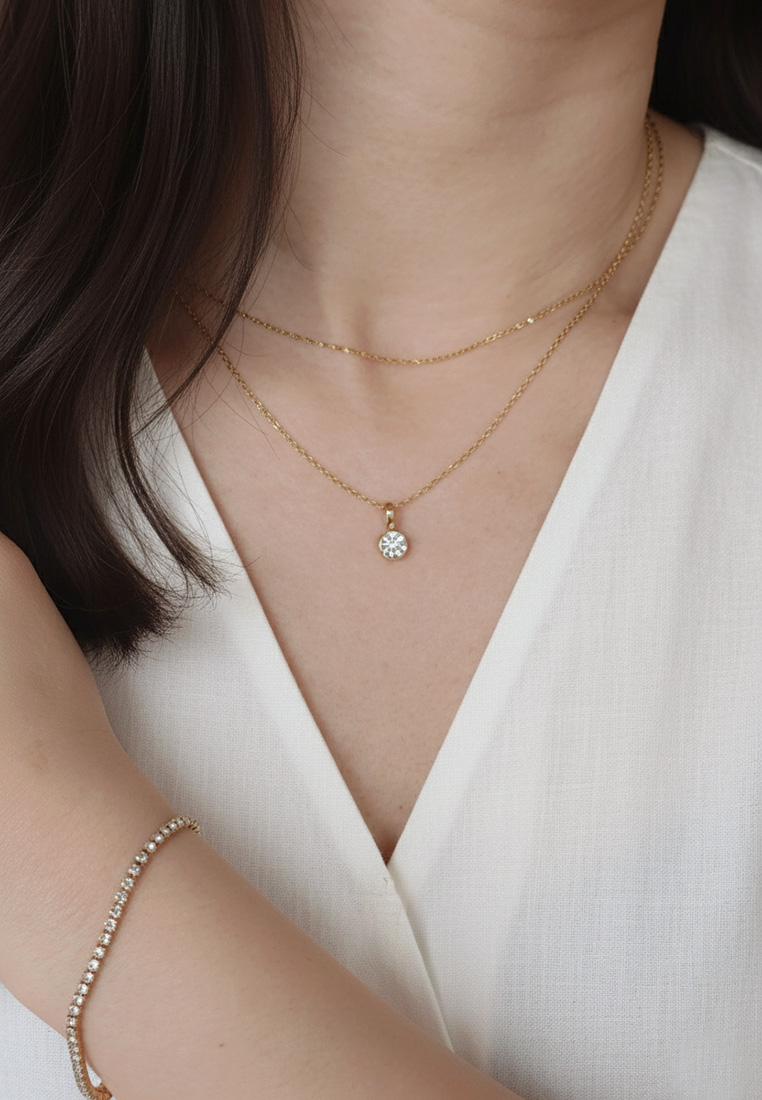 Tiny Treasure Birthstone Necklace Tiny Treasure Birthstone Necklace