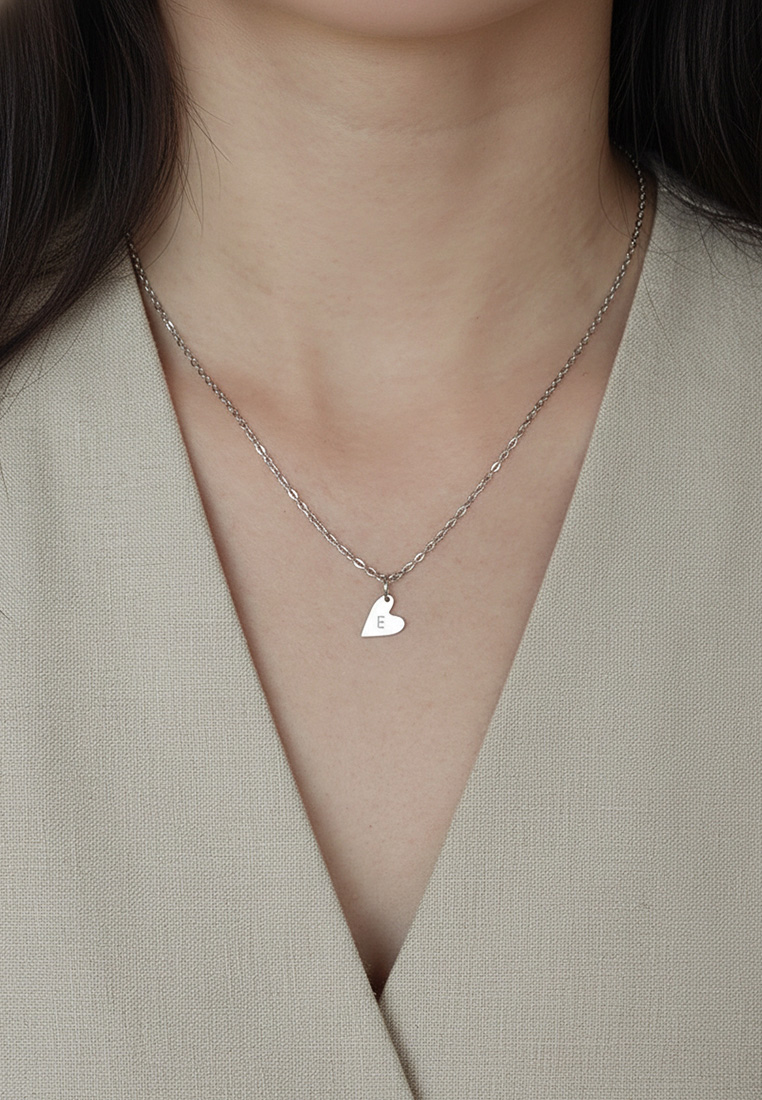 Yours Truly Initial Heart Necklace Yours Truly Initial Heart Necklace