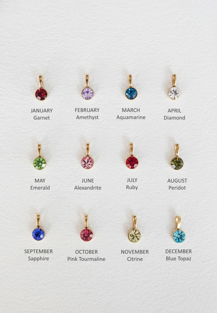 Tiny Treasure Birthstone Necklace Tiny Treasure Birthstone Necklace
