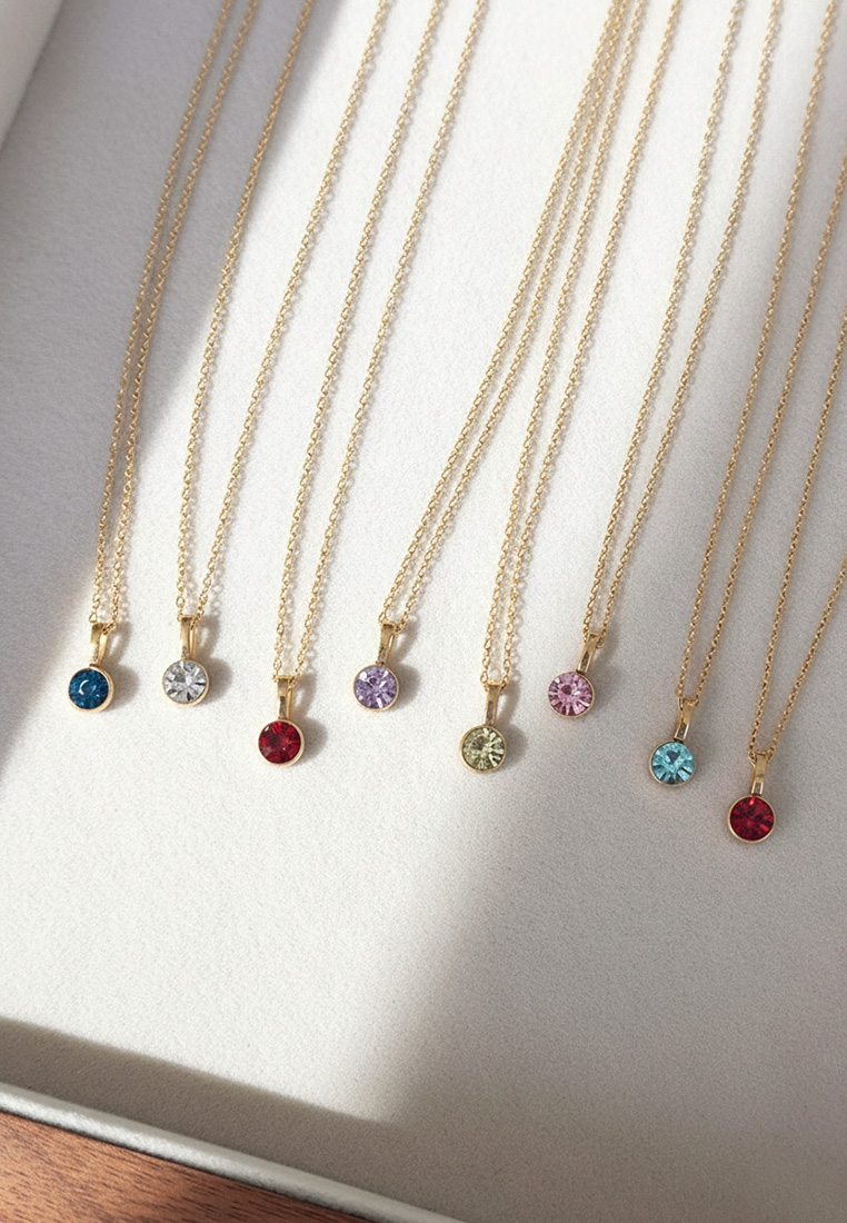 Tiny Treasure Birthstone Necklace Tiny Treasure Birthstone Necklace