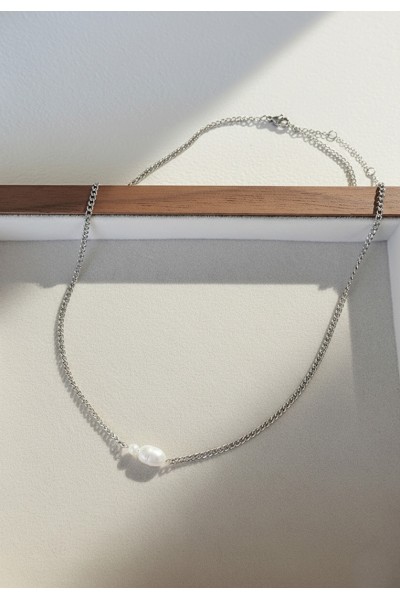 The Duet Pearl Chain Necklace
