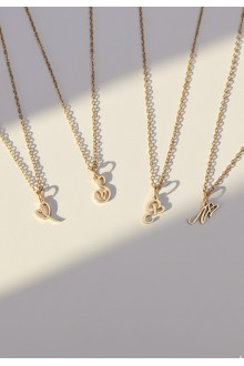 Initial Heart Necklace