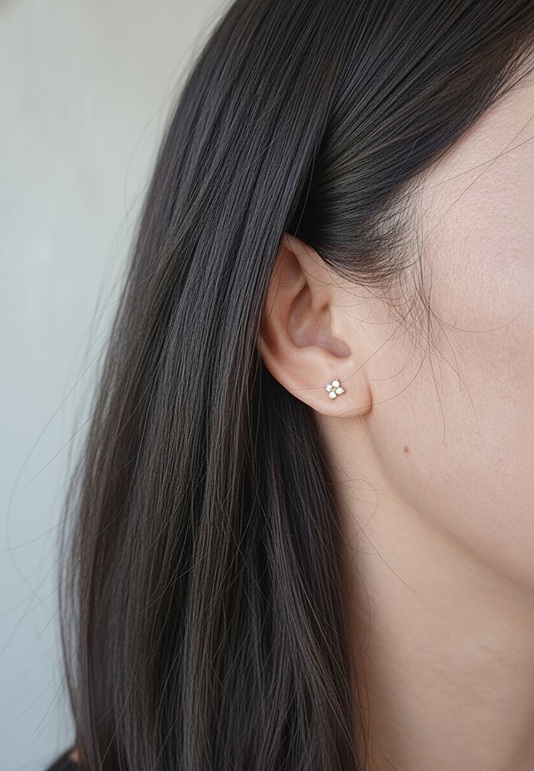 Fleur Mini Stud Earrings Fleur Mini Stud Earrings