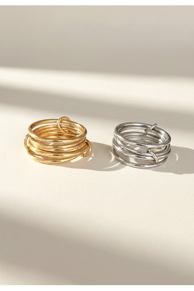 5 x Interlocking Ring