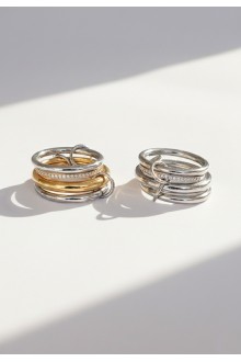 4 x Eternity Interlocking Ring