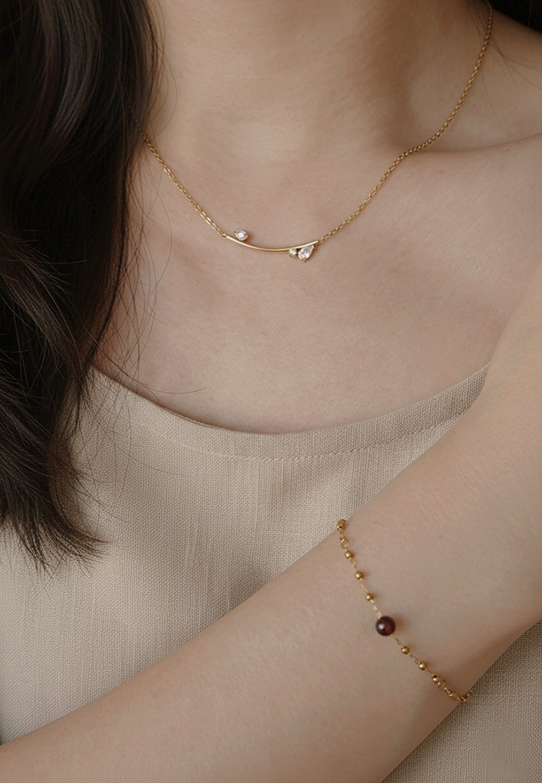 Scarlet Red Garnet Bracelet Scarlet Red Garnet Bracelet