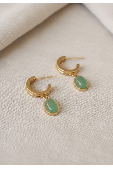 Aventurine Drop Earrings