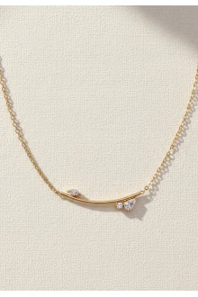 Lira Crescent Spark Necklace