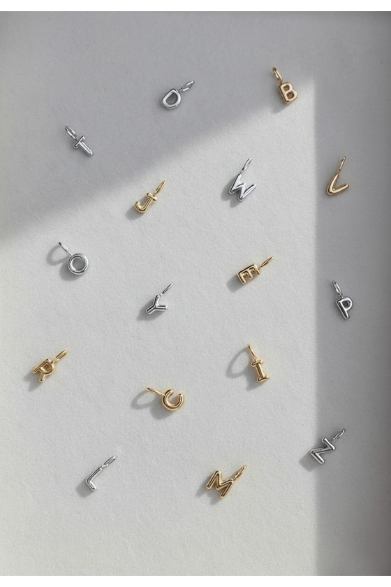 Keepsake Initial Letter Charm