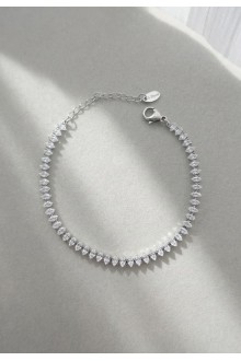 Marquise Zirconia Tennis Bracelet